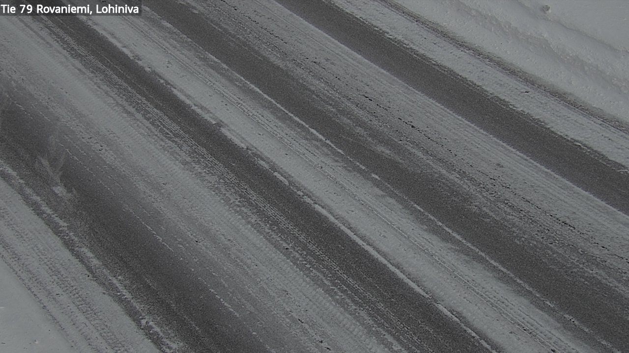 Weather Camera Image Road 79 Rovaniemi Lohiniva, Rovaniemi, Lappi