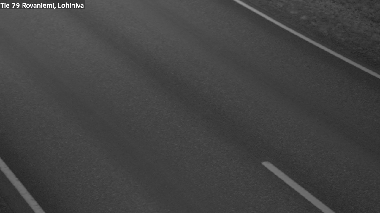 Weather Camera Image Road 79 Rovaniemi Lohiniva, Rovaniemi, Lappi