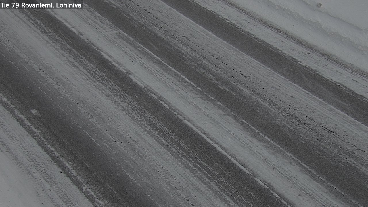 Weather Camera Image Road 79 Rovaniemi Lohiniva, Rovaniemi, Lappi