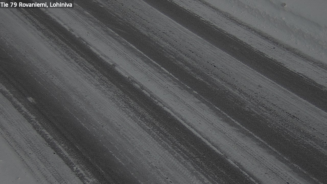 Weather Camera Image Road 79 Rovaniemi Lohiniva, Rovaniemi, Lappi