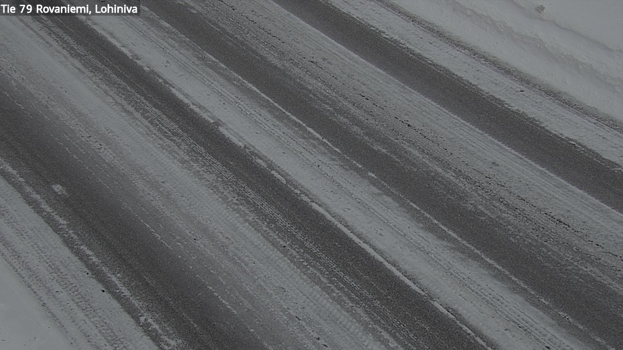 Weather Camera Image Road 79 Rovaniemi Lohiniva, Rovaniemi, Lappi