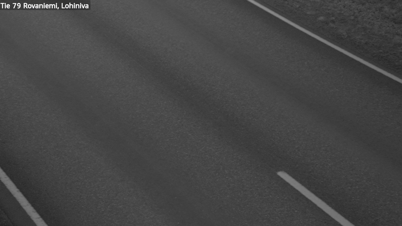 Weather Camera Image Road 79 Rovaniemi Lohiniva, Rovaniemi, Lappi