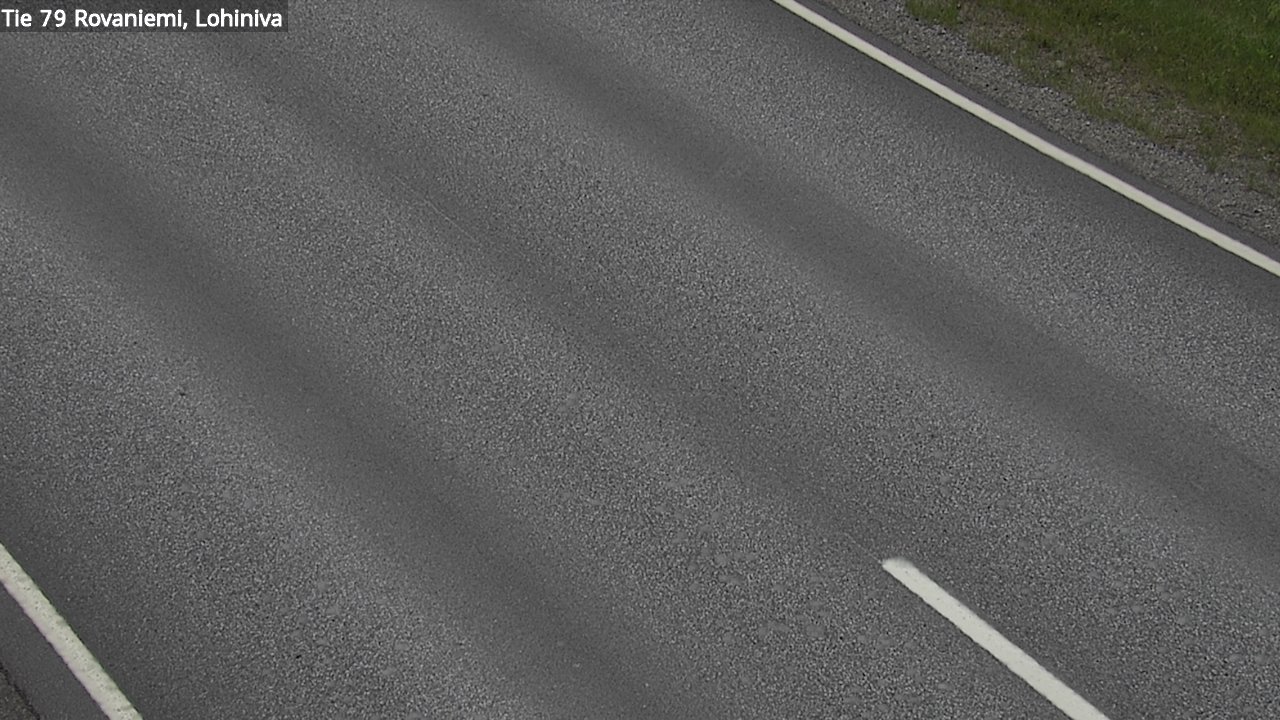 Weather Camera Image Road 79 Rovaniemi Lohiniva, Rovaniemi, Lappi