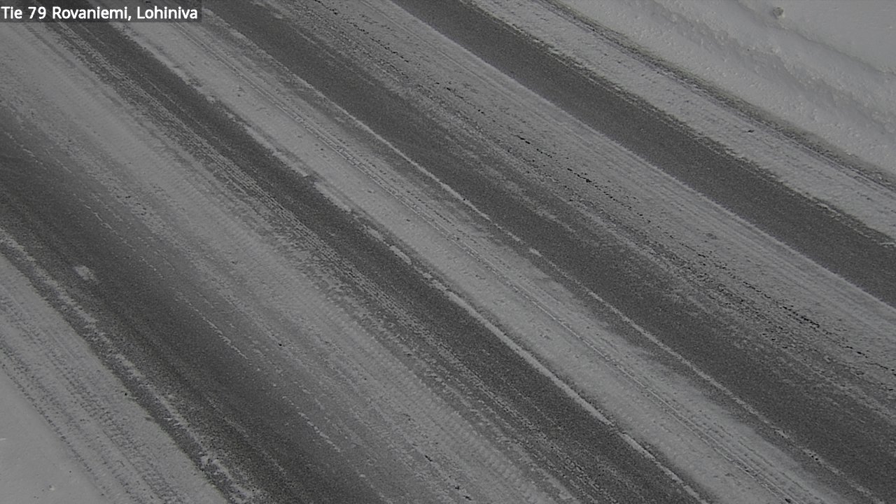 Weather Camera Image Road 79 Rovaniemi Lohiniva, Rovaniemi, Lappi