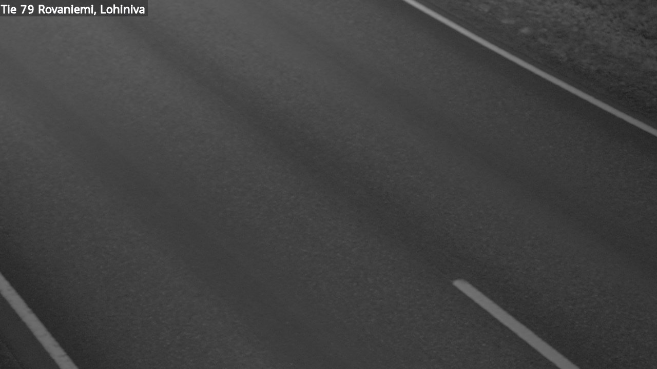 Weather Camera Image Road 79 Rovaniemi Lohiniva, Rovaniemi, Lappi