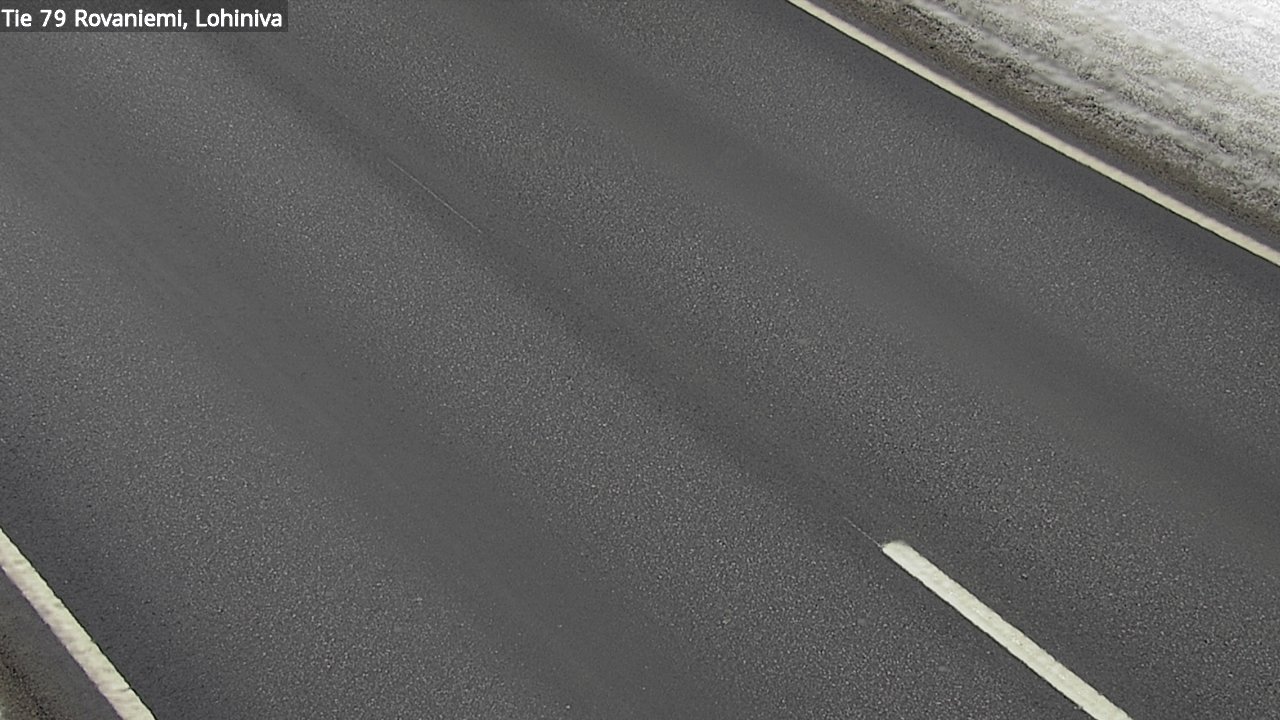 Weather Camera Image Väg 79 Rovaniemi Lohiniva, Rovaniemi, Lappi