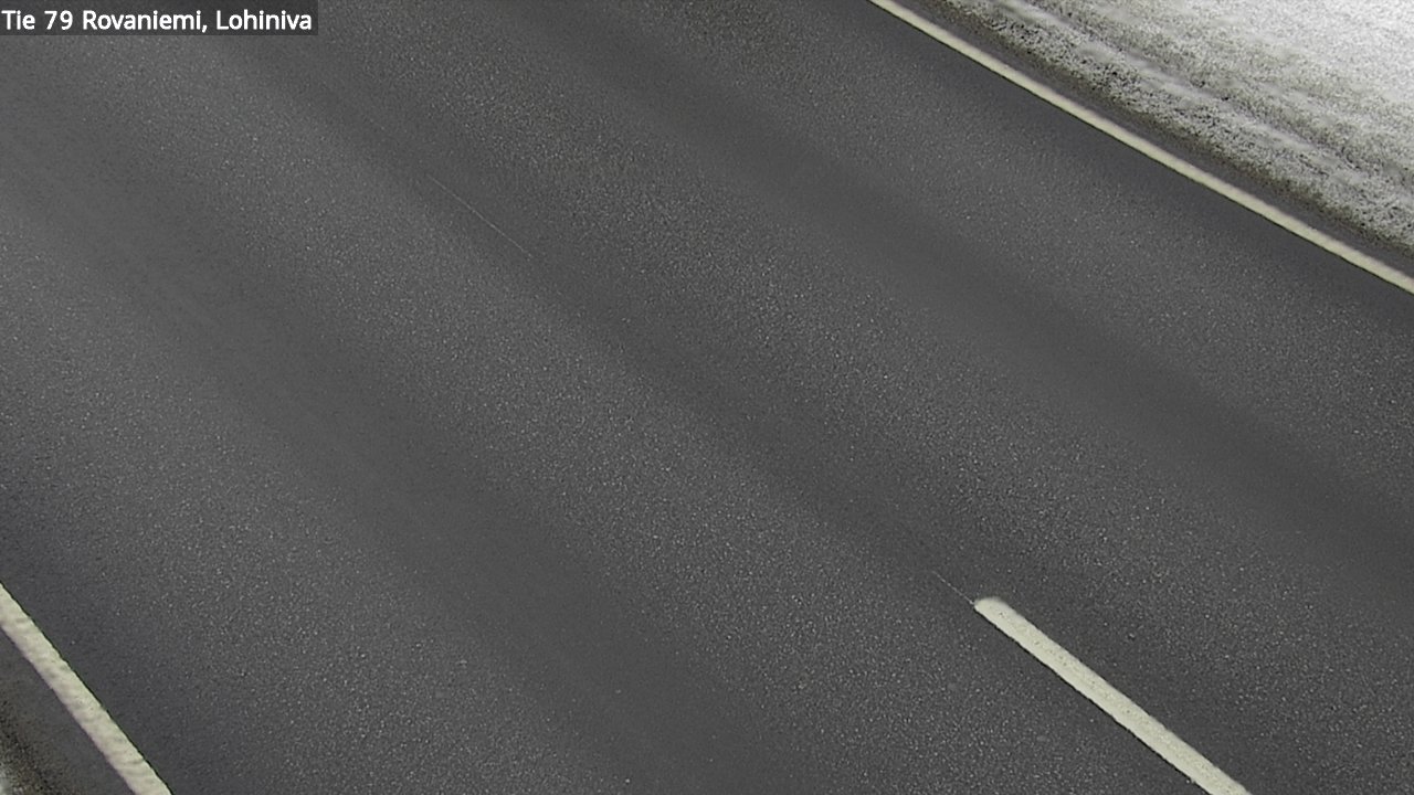 Weather Camera Image Road 79 Rovaniemi Lohiniva, Rovaniemi, Lappi