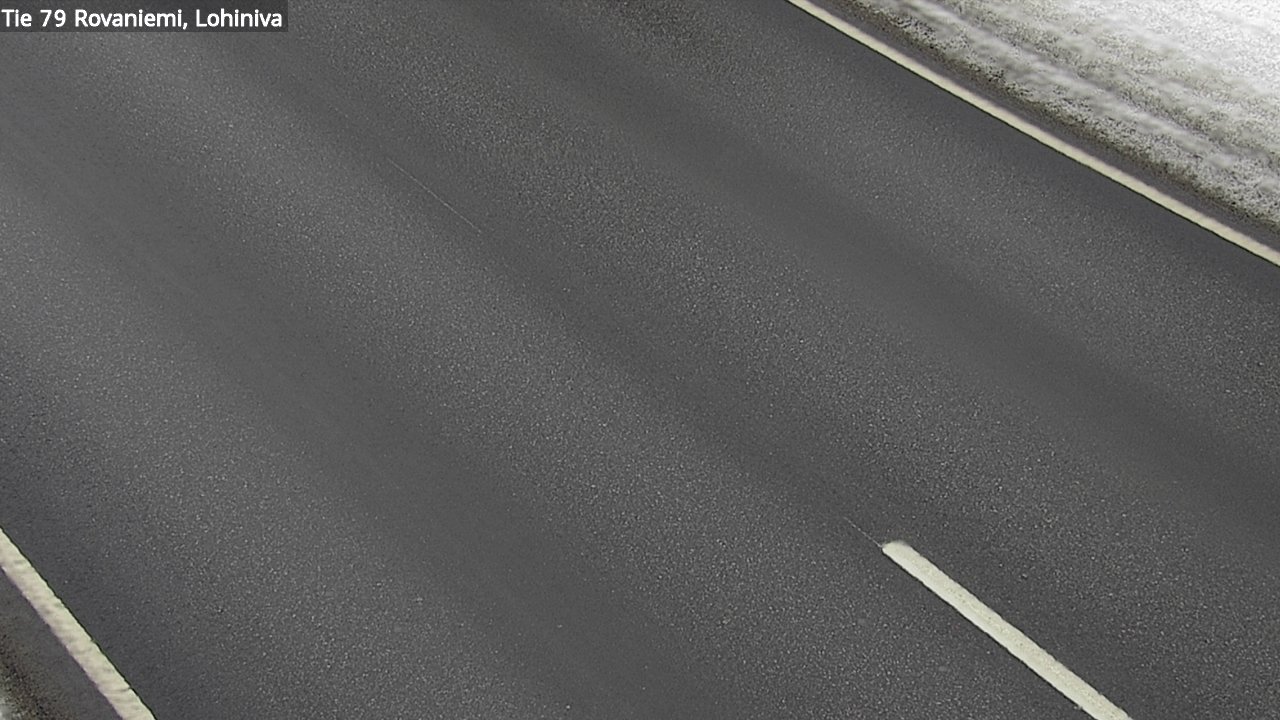 Weather Camera Image Road 79 Rovaniemi Lohiniva, Rovaniemi, Lappi