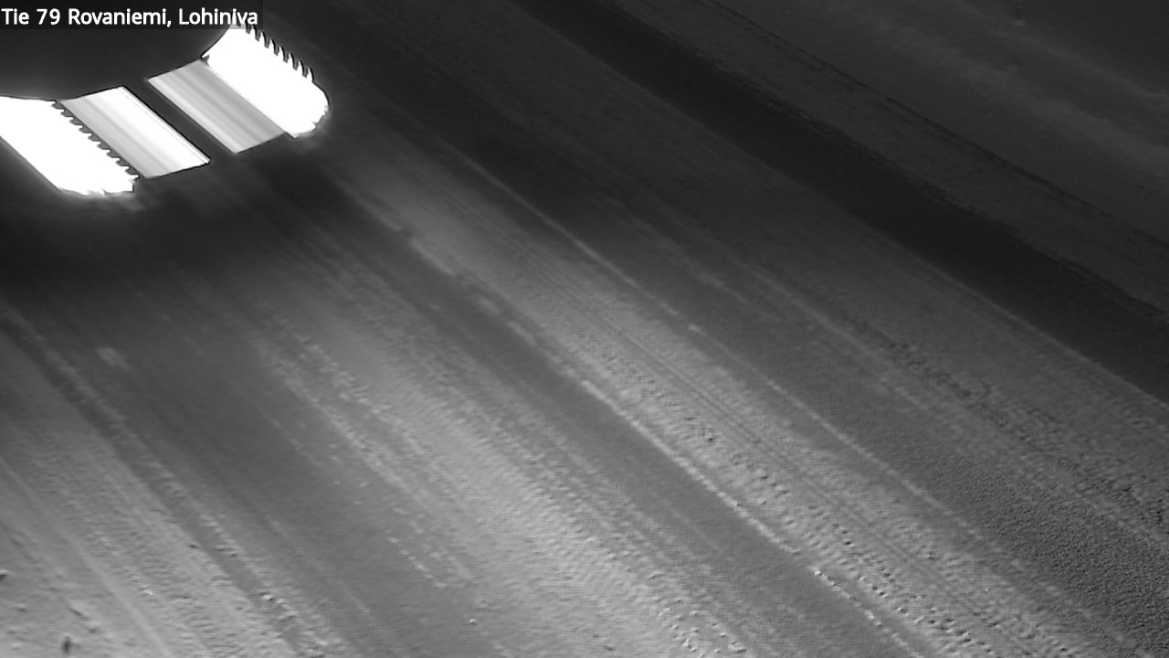 Weather Camera Image Road 79 Rovaniemi Lohiniva, Rovaniemi, Lappi