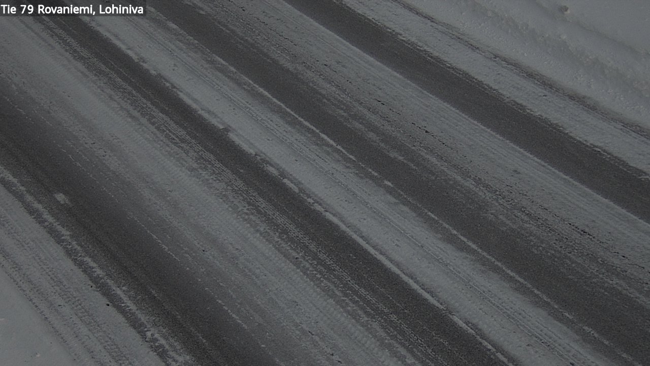 Weather Camera Image Road 79 Rovaniemi Lohiniva, Rovaniemi, Lappi