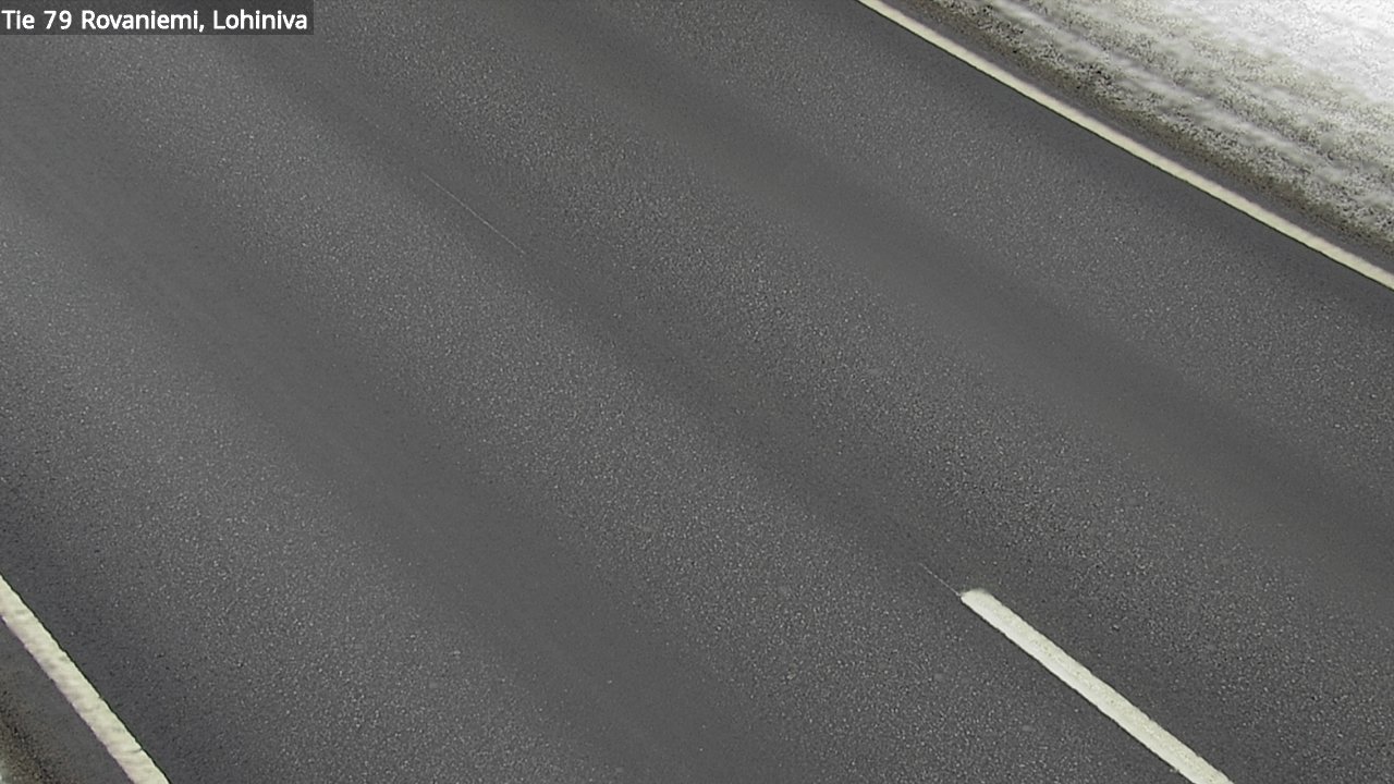 Weather Camera Image Road 79 Rovaniemi Lohiniva, Rovaniemi, Lappi