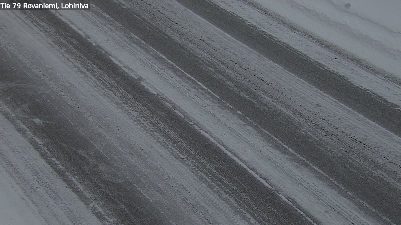 Weather Camera Image Road 79 Rovaniemi Lohiniva, Rovaniemi, Lappi