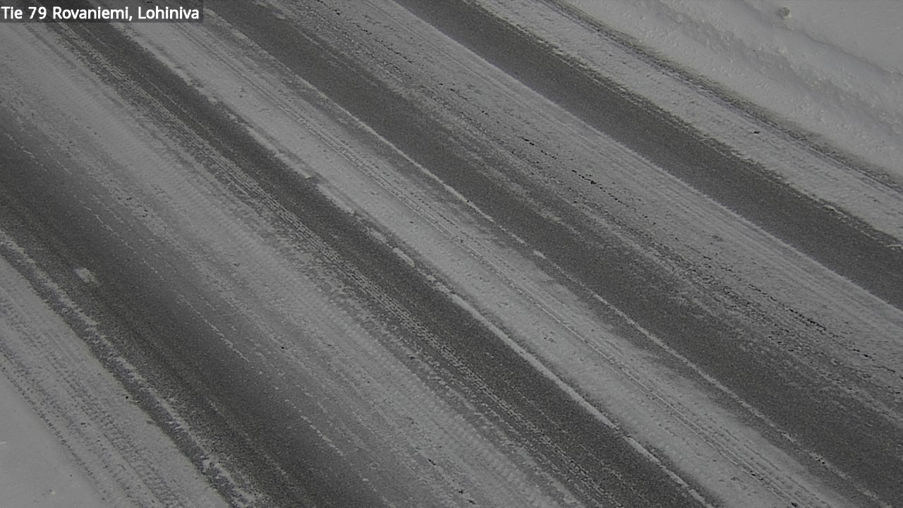 Weather Camera Image Road 79 Rovaniemi Lohiniva, Rovaniemi, Lappi