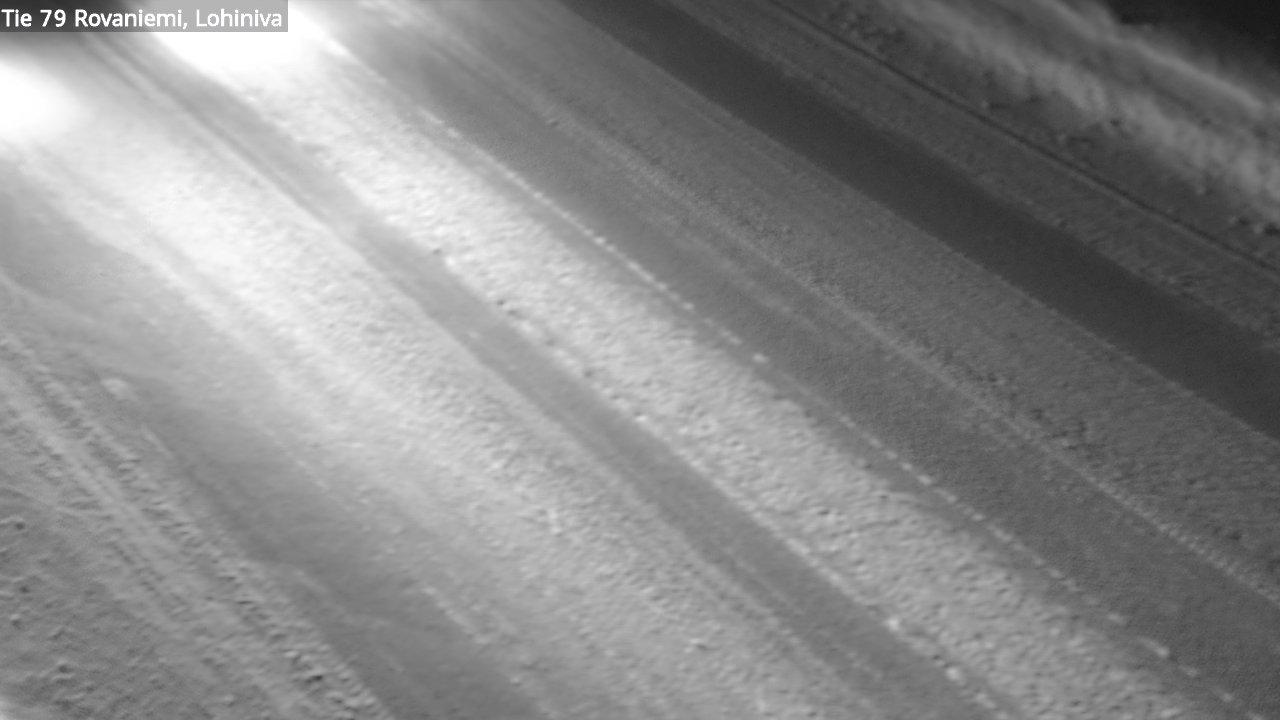 Weather Camera Image Road 79 Rovaniemi Lohiniva, Rovaniemi, Lappi