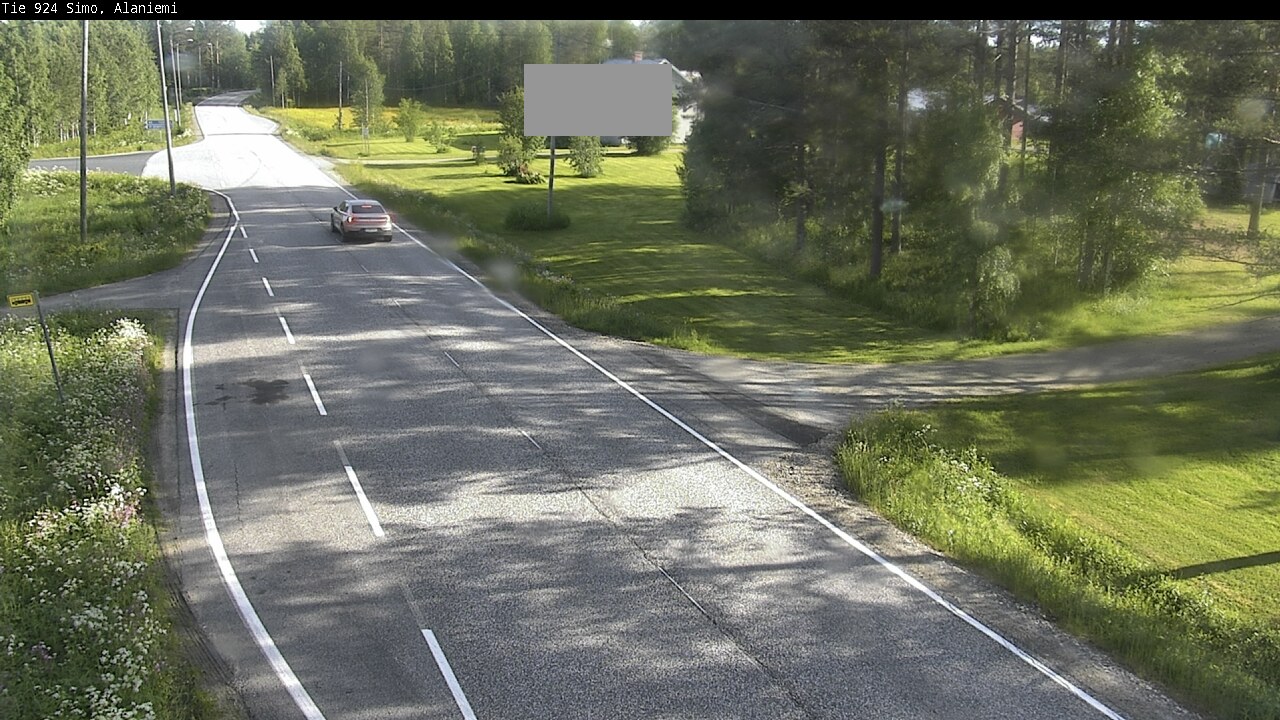 Weather Camera Image Väg 924 Simo, Alaniemi, Simo, Lappi