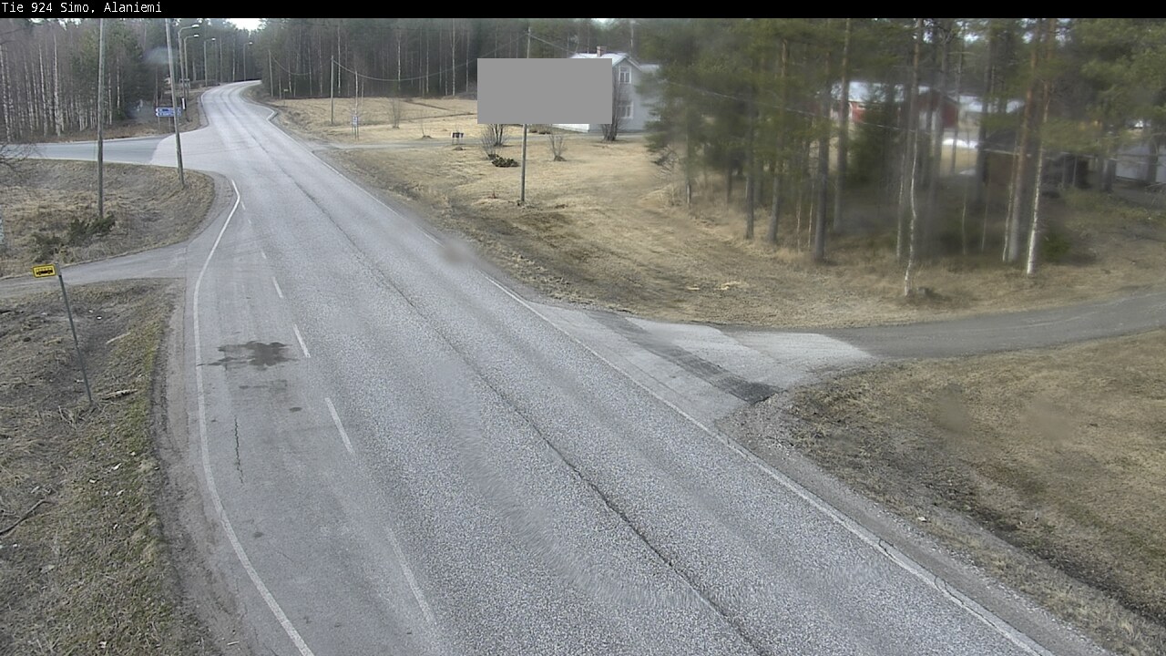 Weather Camera Image Väg 924 Simo, Alaniemi, Simo, Lappi