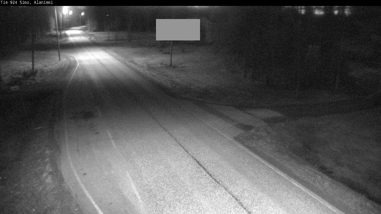 Weather Camera Image Väg 924 Simo, Alaniemi, Simo, Lappi