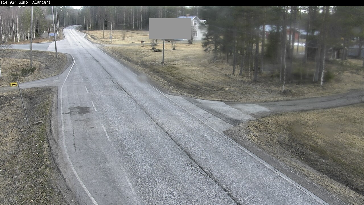 Weather Camera Image Väg 924 Simo, Alaniemi, Simo, Lappi
