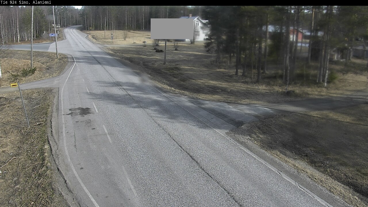 Weather Camera Image Väg 924 Simo, Alaniemi, Simo, Lappi