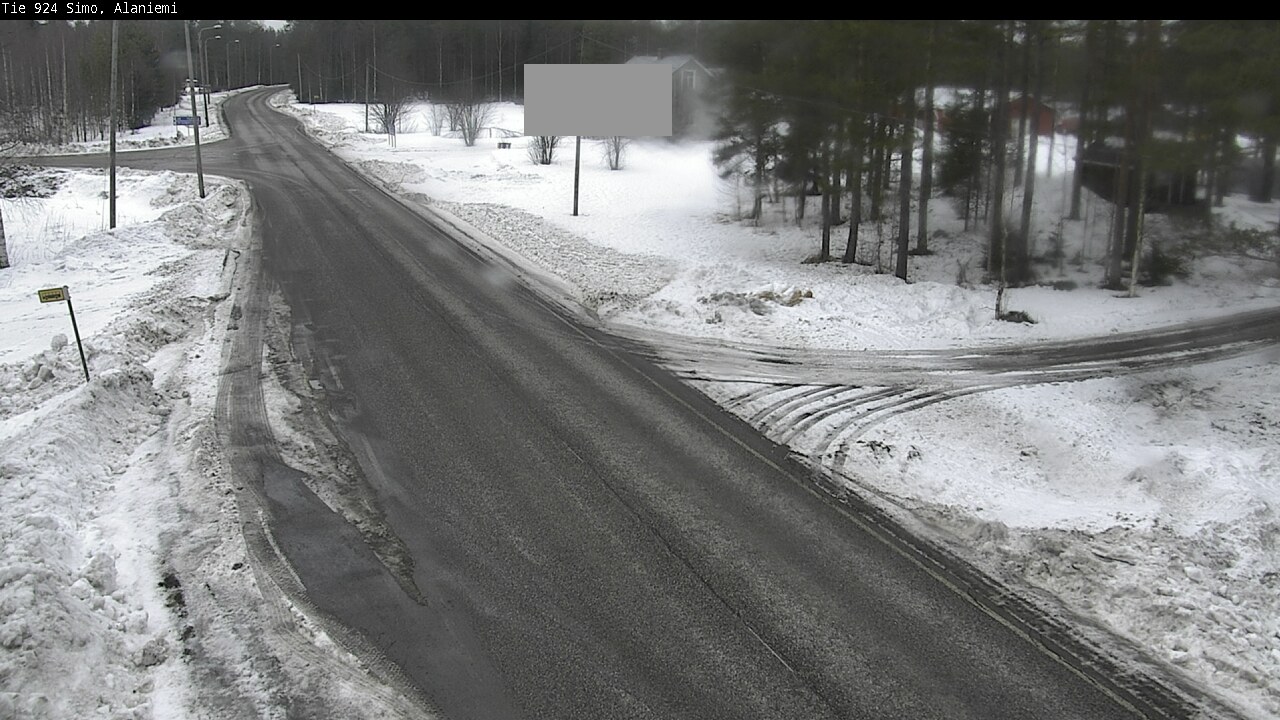 Weather Camera Image Road 924 Simo, Alaniemi, Simo, Lappi