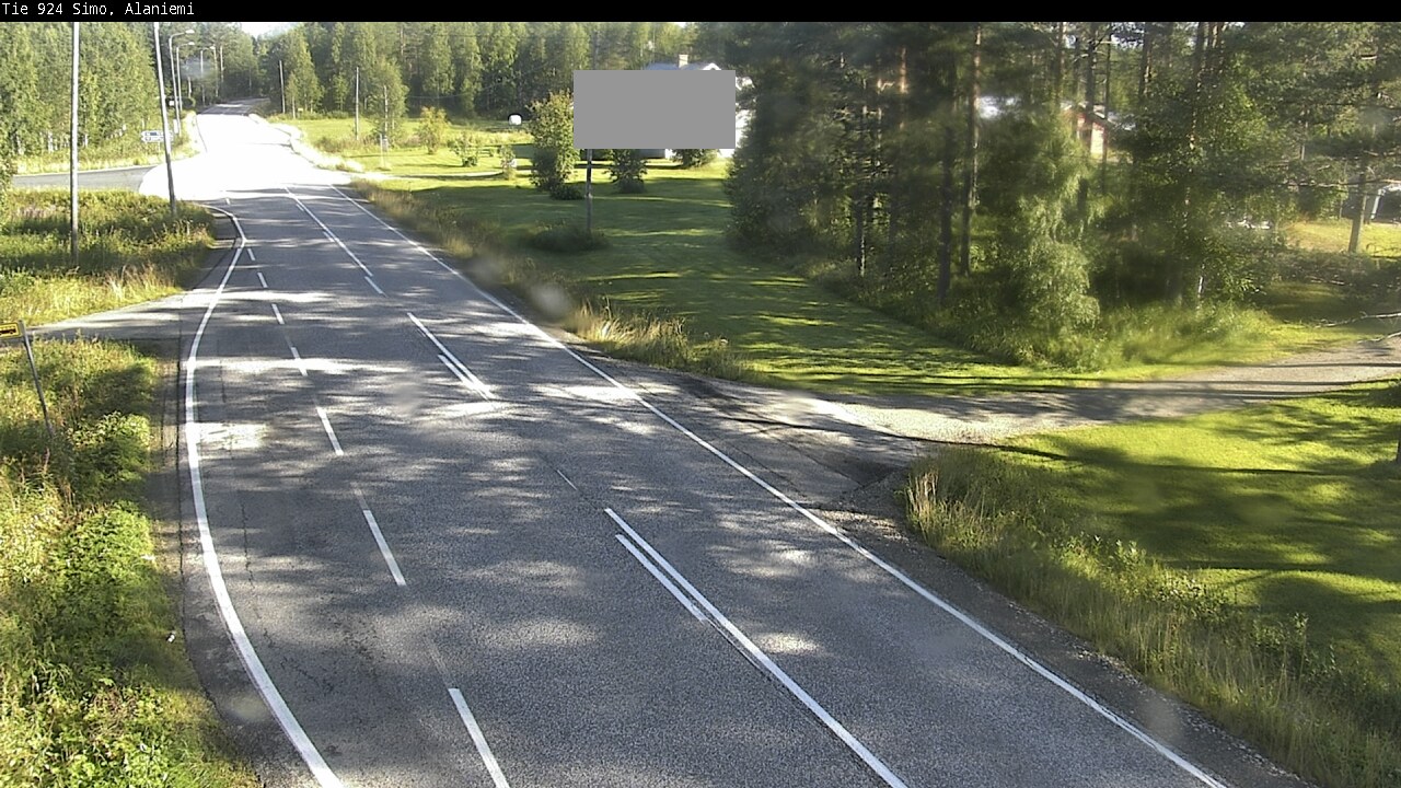 Weather Camera Image Road 924 Simo, Alaniemi, Simo, Lappi