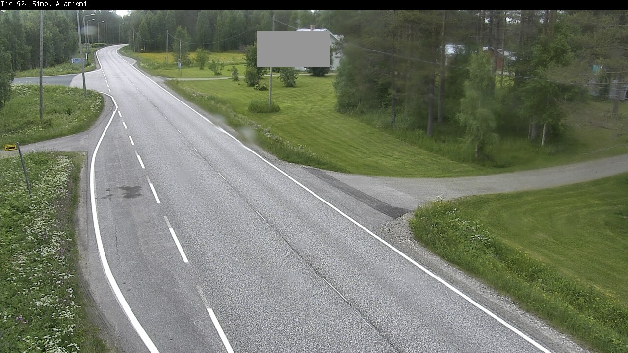 Weather Camera Image Väg 924 Simo, Alaniemi, Simo, Lappi