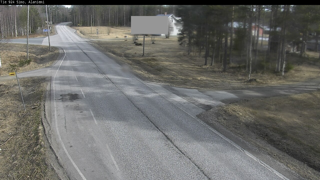 Weather Camera Image Väg 924 Simo, Alaniemi, Simo, Lappi