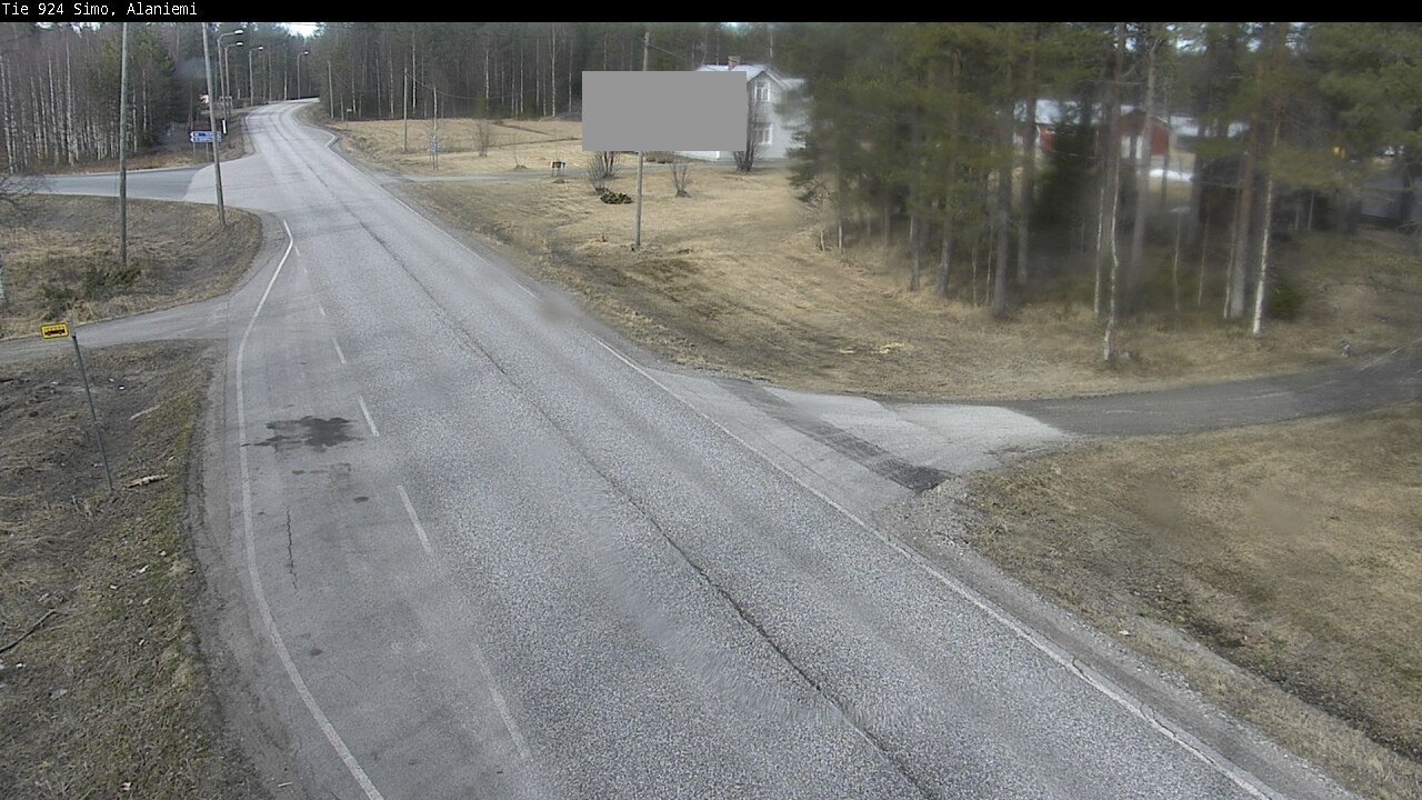 Weather Camera Image Väg 924 Simo, Alaniemi, Simo, Lappi