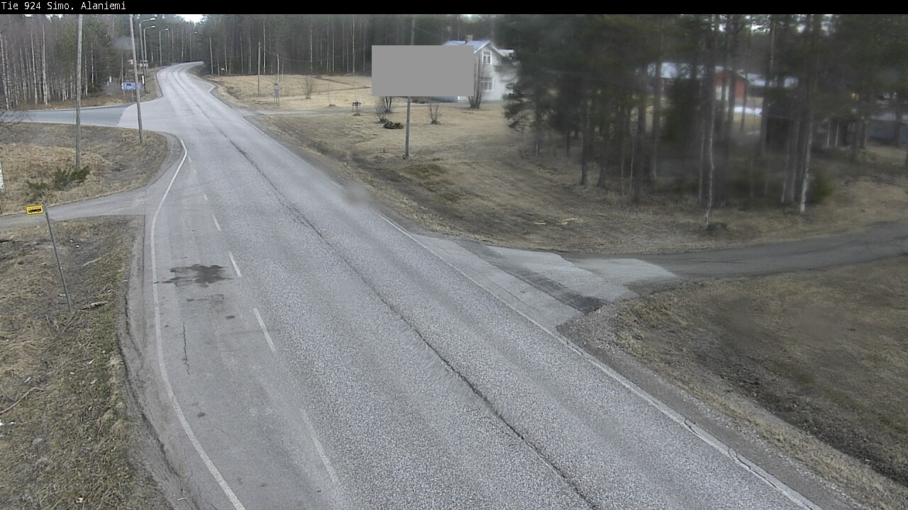 Weather Camera Image Väg 924 Simo, Alaniemi, Simo, Lappi