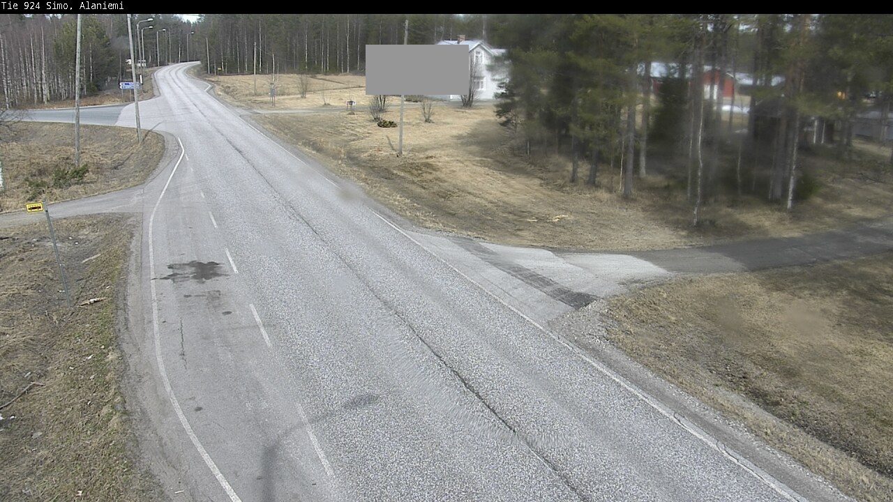 Weather Camera Image Väg 924 Simo, Alaniemi, Simo, Lappi