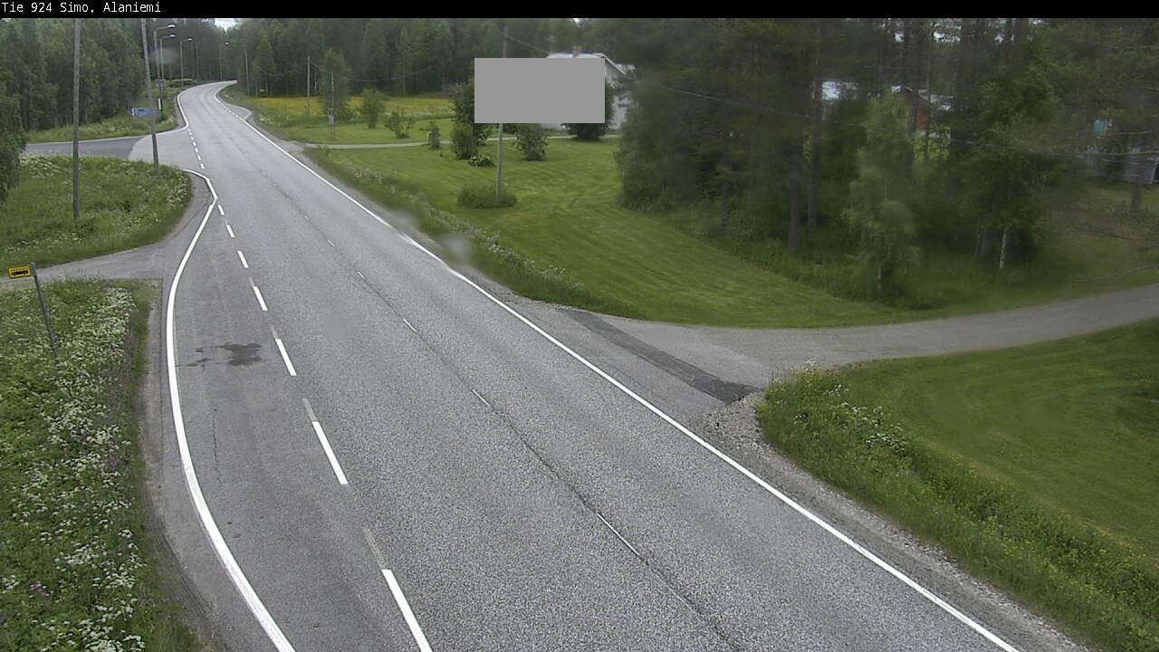 Weather Camera Image Väg 924 Simo, Alaniemi, Simo, Lappi