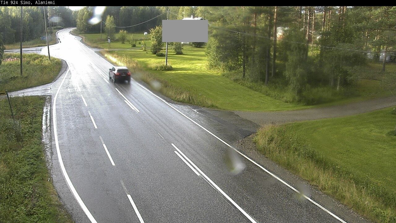 Kelikamerat Kuva Tie 924 Simo, Alaniemi, Simo, Lappi