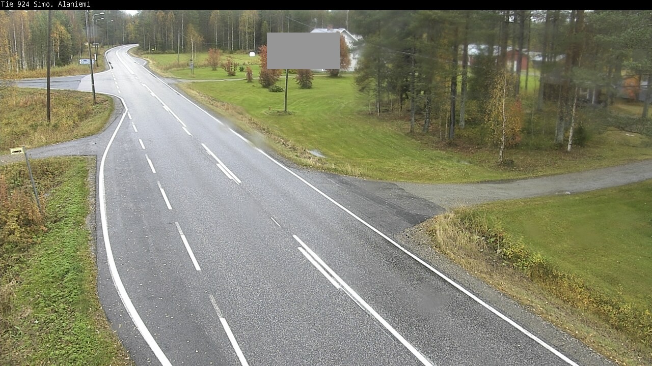 Weather Camera Image Road 924 Simo, Alaniemi, Simo, Lappi