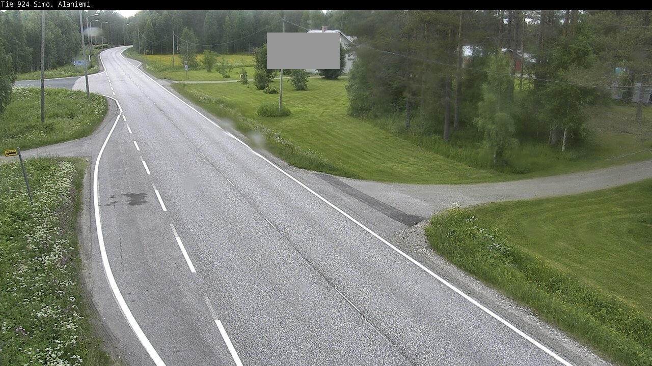 Weather Camera Image Väg 924 Simo, Alaniemi, Simo, Lappi