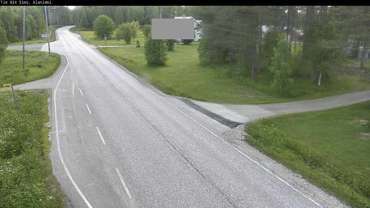 Weather Camera Image Road 924 Simo, Alaniemi, Simo, Lappi