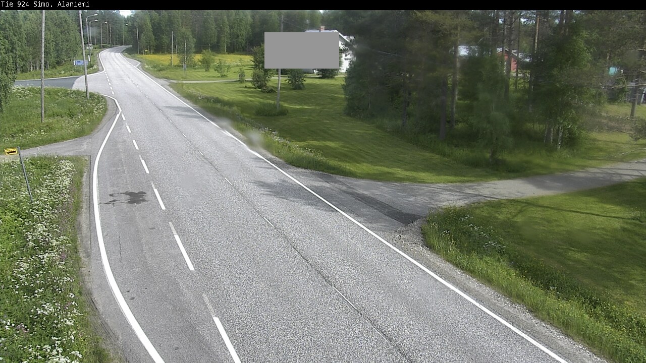 Weather Camera Image Väg 924 Simo, Alaniemi, Simo, Lappi