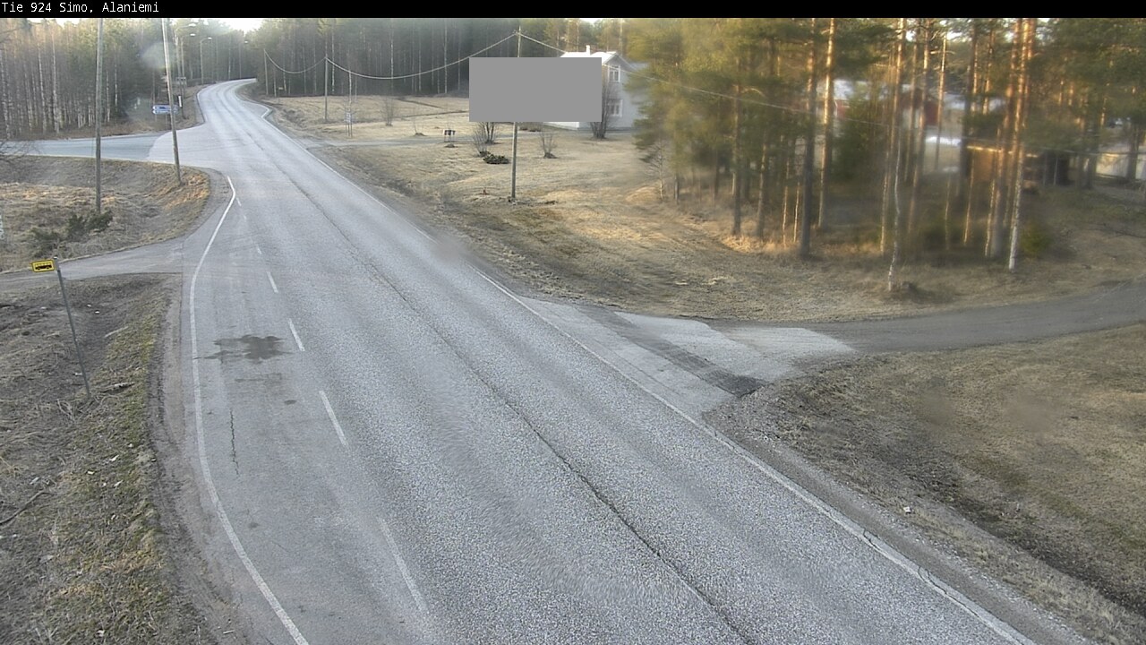 Weather Camera Image Väg 924 Simo, Alaniemi, Simo, Lappi