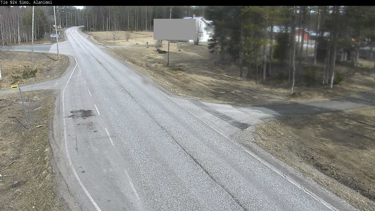 Weather Camera Image Väg 924 Simo, Alaniemi, Simo, Lappi
