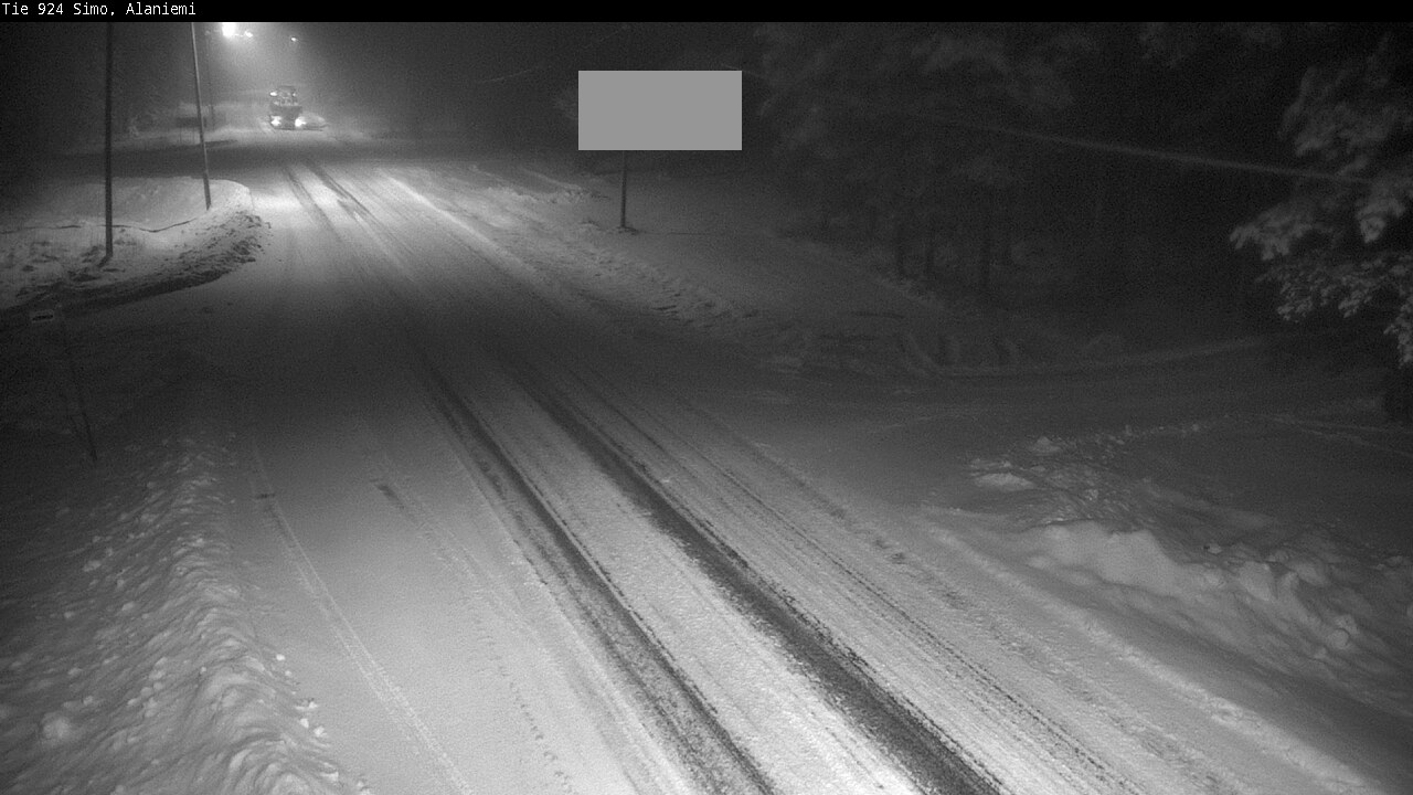 Weather Camera Image Road 924 Simo, Alaniemi, Simo, Lappi