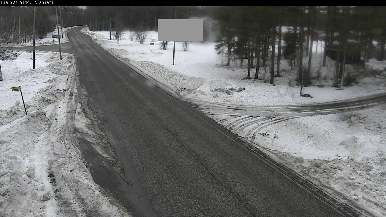 Kelikamerat Kuva Tie 924 Simo, Alaniemi, Simo, Lappi