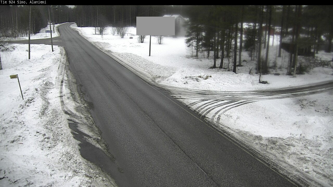 Kelikamerat Kuva Tie 924 Simo, Alaniemi, Simo, Lappi