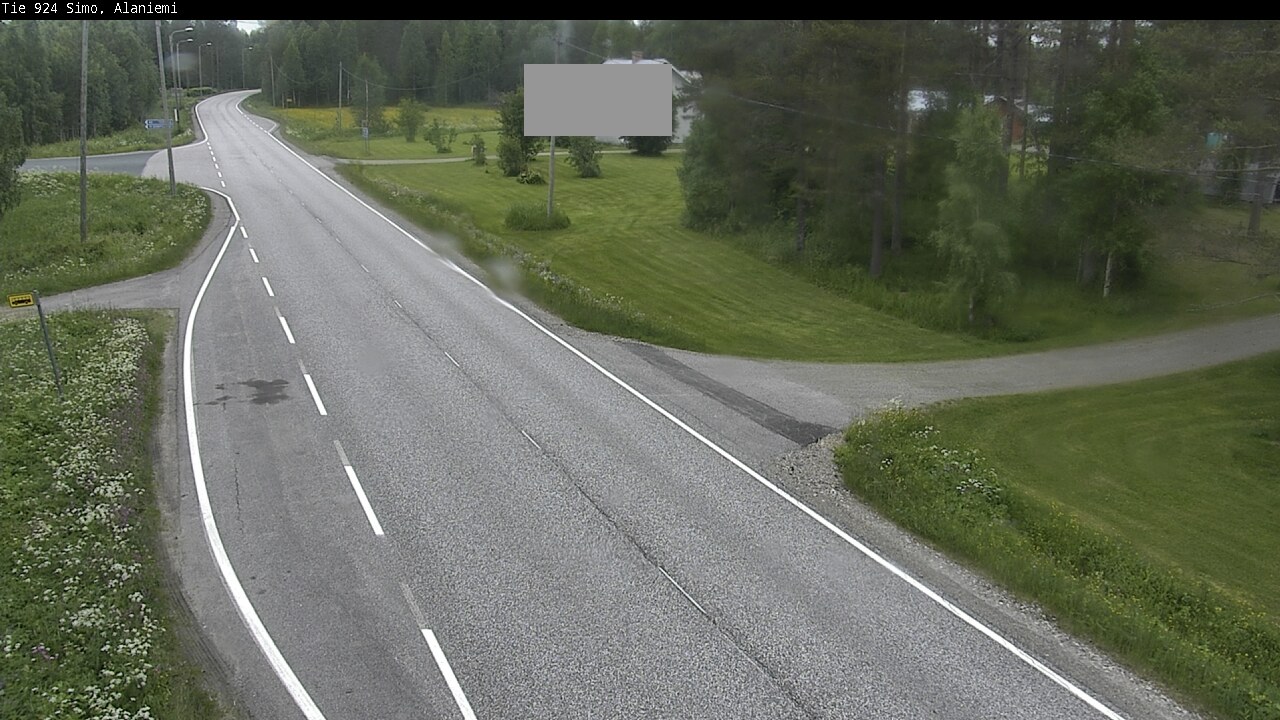 Weather Camera Image Väg 924 Simo, Alaniemi, Simo, Lappi