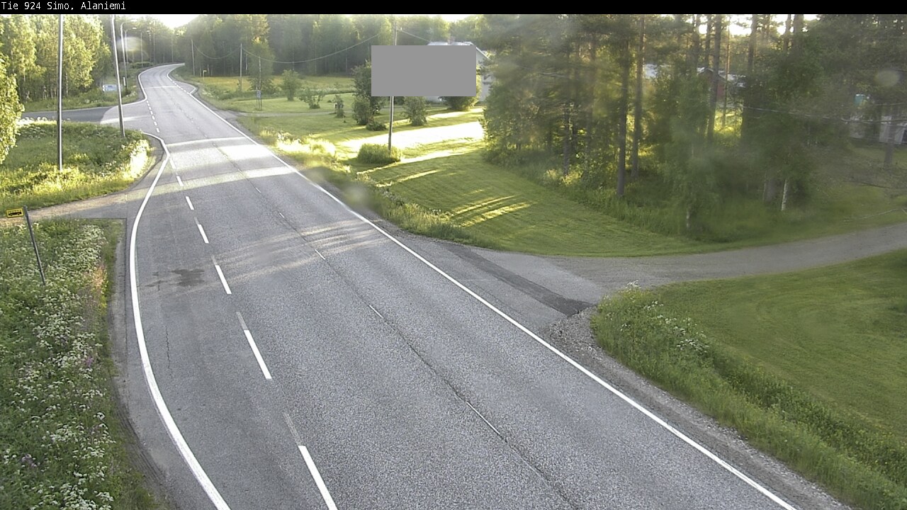Weather Camera Image Väg 924 Simo, Alaniemi, Simo, Lappi