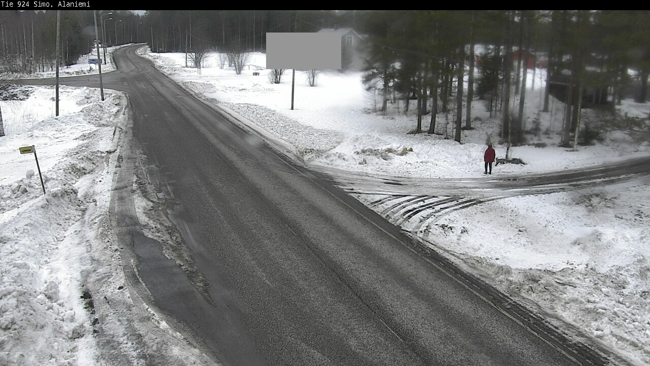 Weather Camera Image Road 924 Simo, Alaniemi, Simo, Lappi
