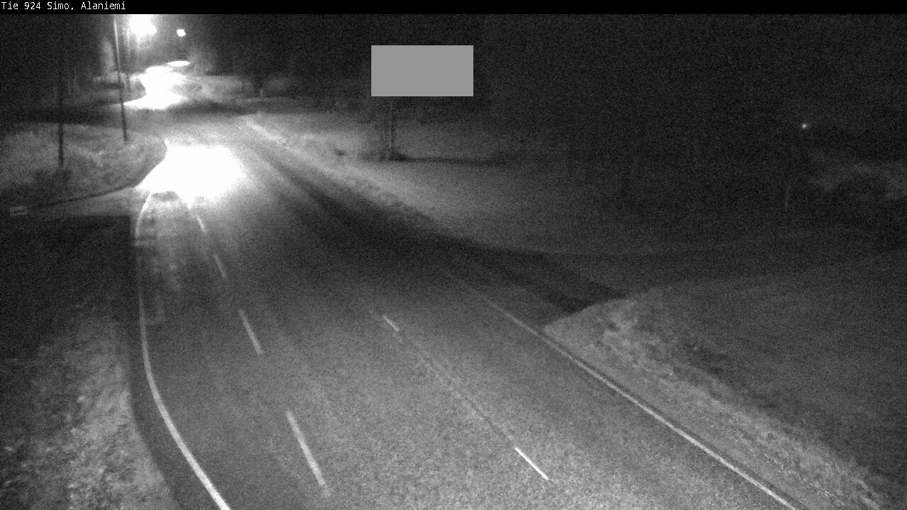 Weather Camera Image Väg 924 Simo, Alaniemi, Simo, Lappi