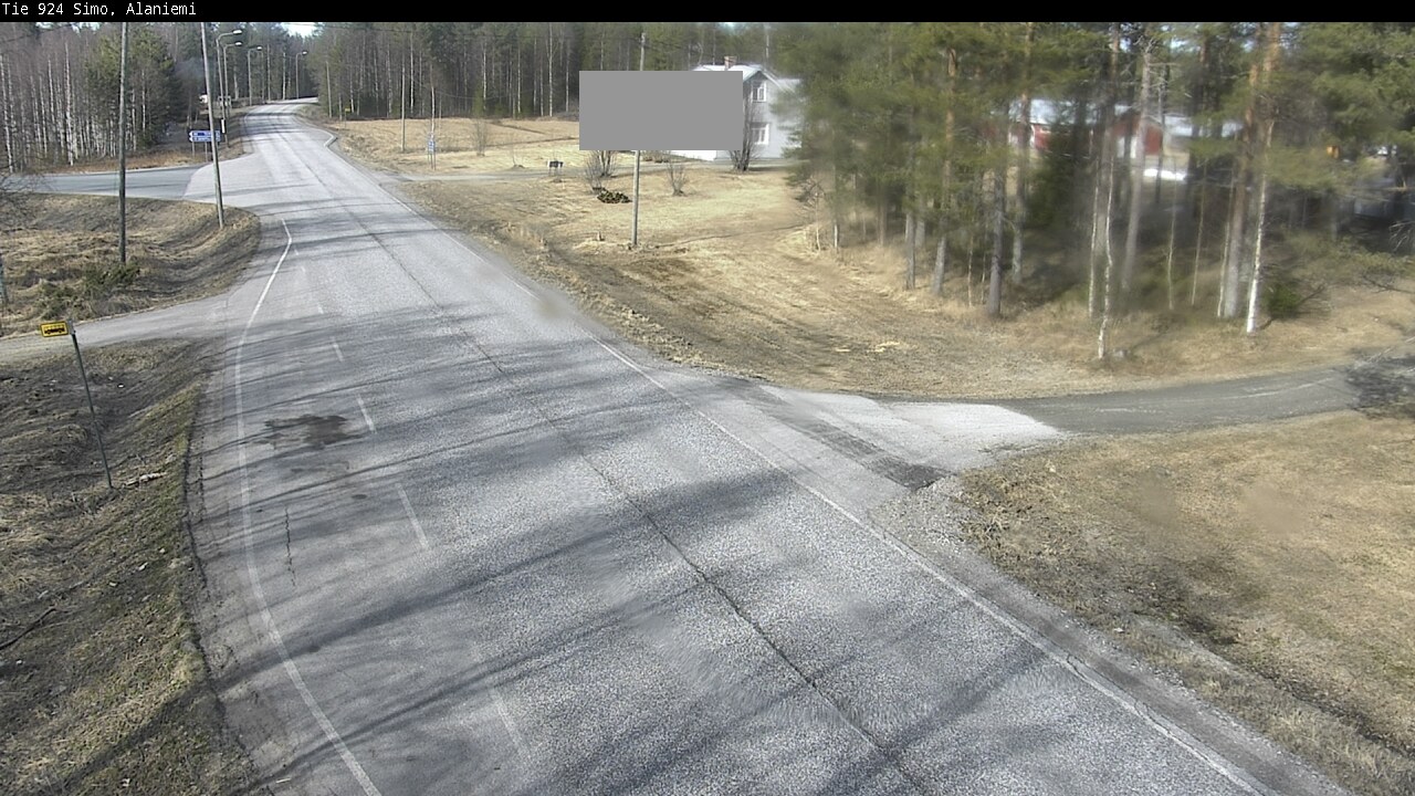 Weather Camera Image Väg 924 Simo, Alaniemi, Simo, Lappi
