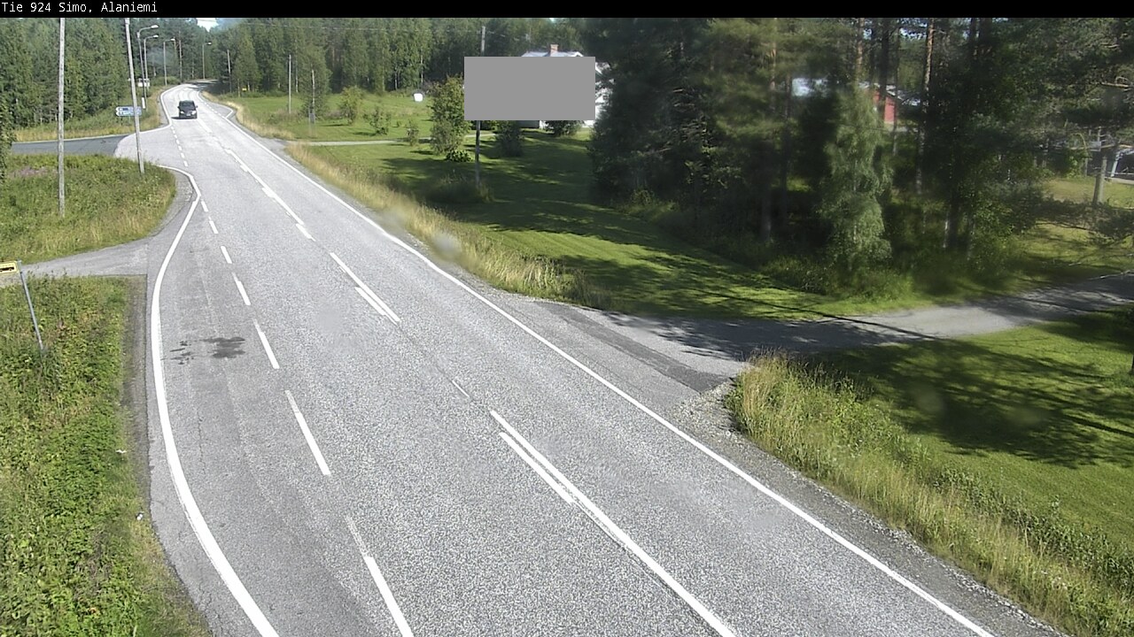 Weather Camera Image Road 924 Simo, Alaniemi, Simo, Lappi