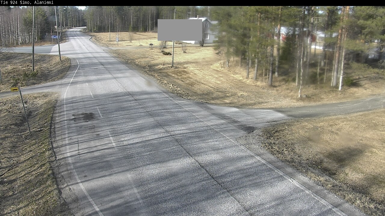 Weather Camera Image Väg 924 Simo, Alaniemi, Simo, Lappi