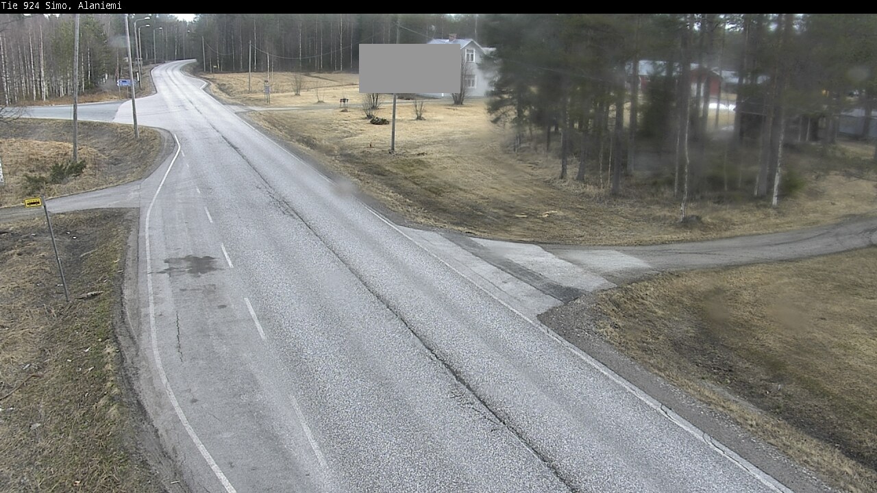 Weather Camera Image Väg 924 Simo, Alaniemi, Simo, Lappi