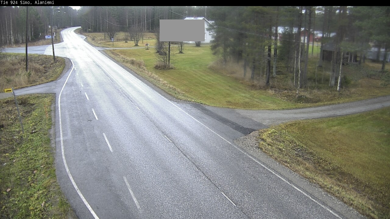 Kelikamerat Kuva Tie 924 Simo, Alaniemi, Simo, Lappi